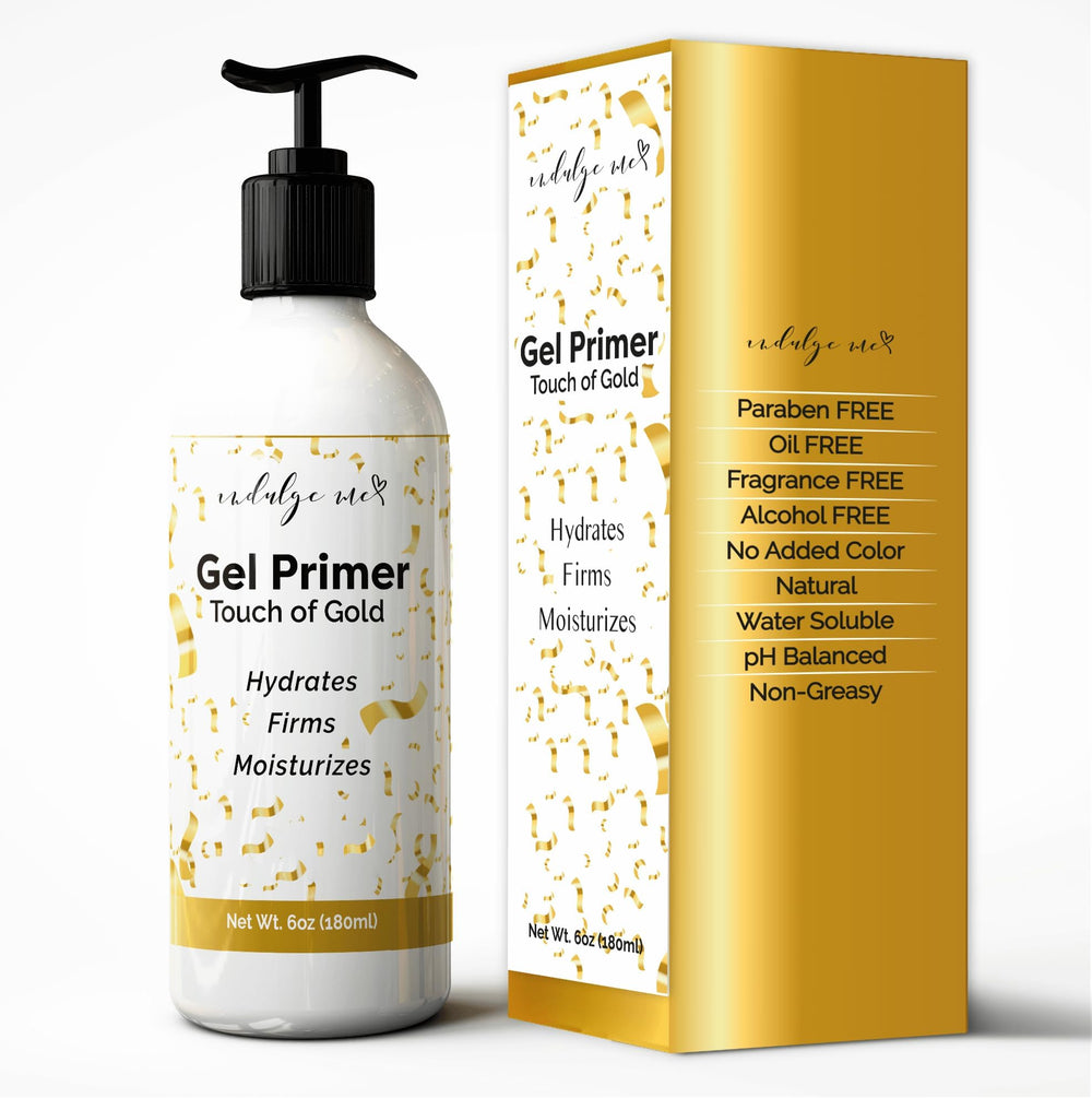 IndulgeMe Conductive Gel with hyaluronic acid for hydrated skin before a microcurrent session