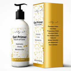 IndulgeMe Conductive Gel with hyaluronic acid for hydrated skin before a microcurrent session