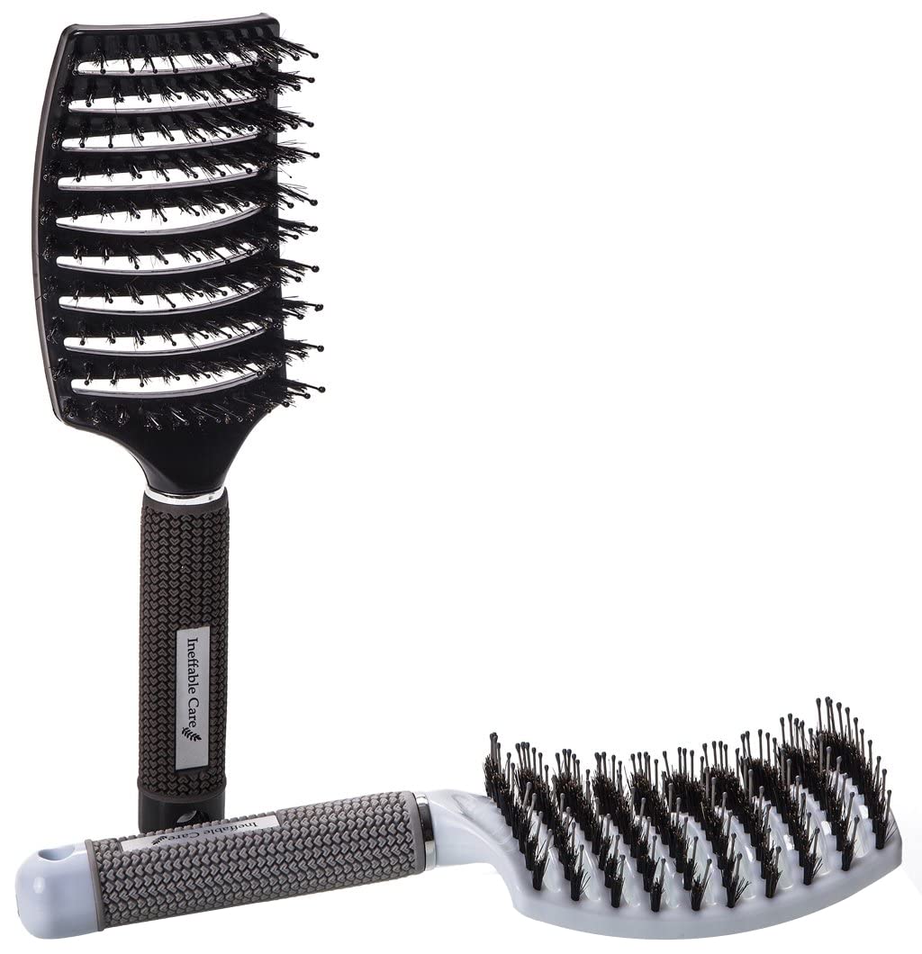 Ineffable Care comfortable handle enhances grip during styling