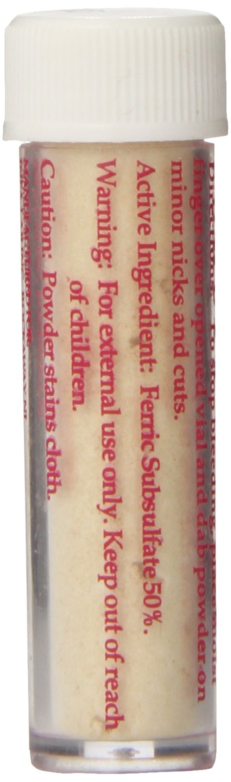 Infalab Nick Relief Styptic Powder packaging shown for portable first-aid on-the-go.