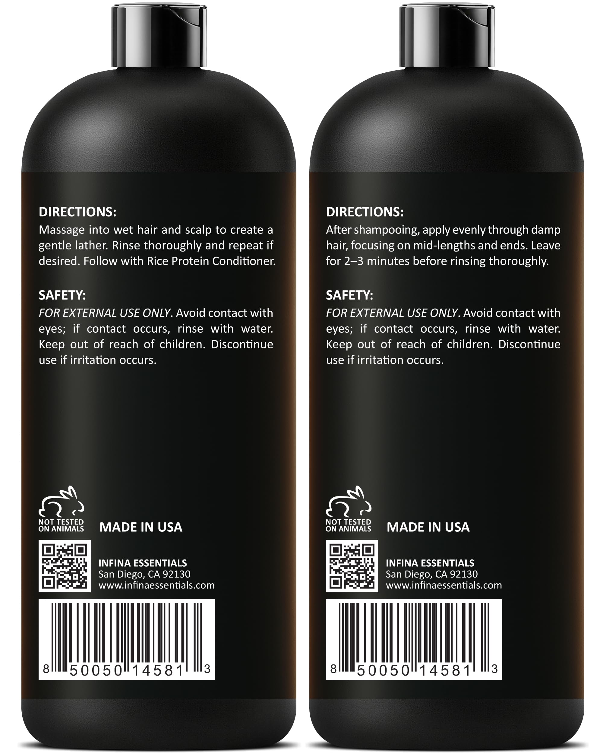 Family-friendly packaging and usage scene with both bottles