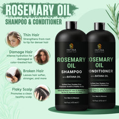 INFINA ESSENTIALS rosemary conditioner tube showcases moisturizing formula for smooth nourished hair