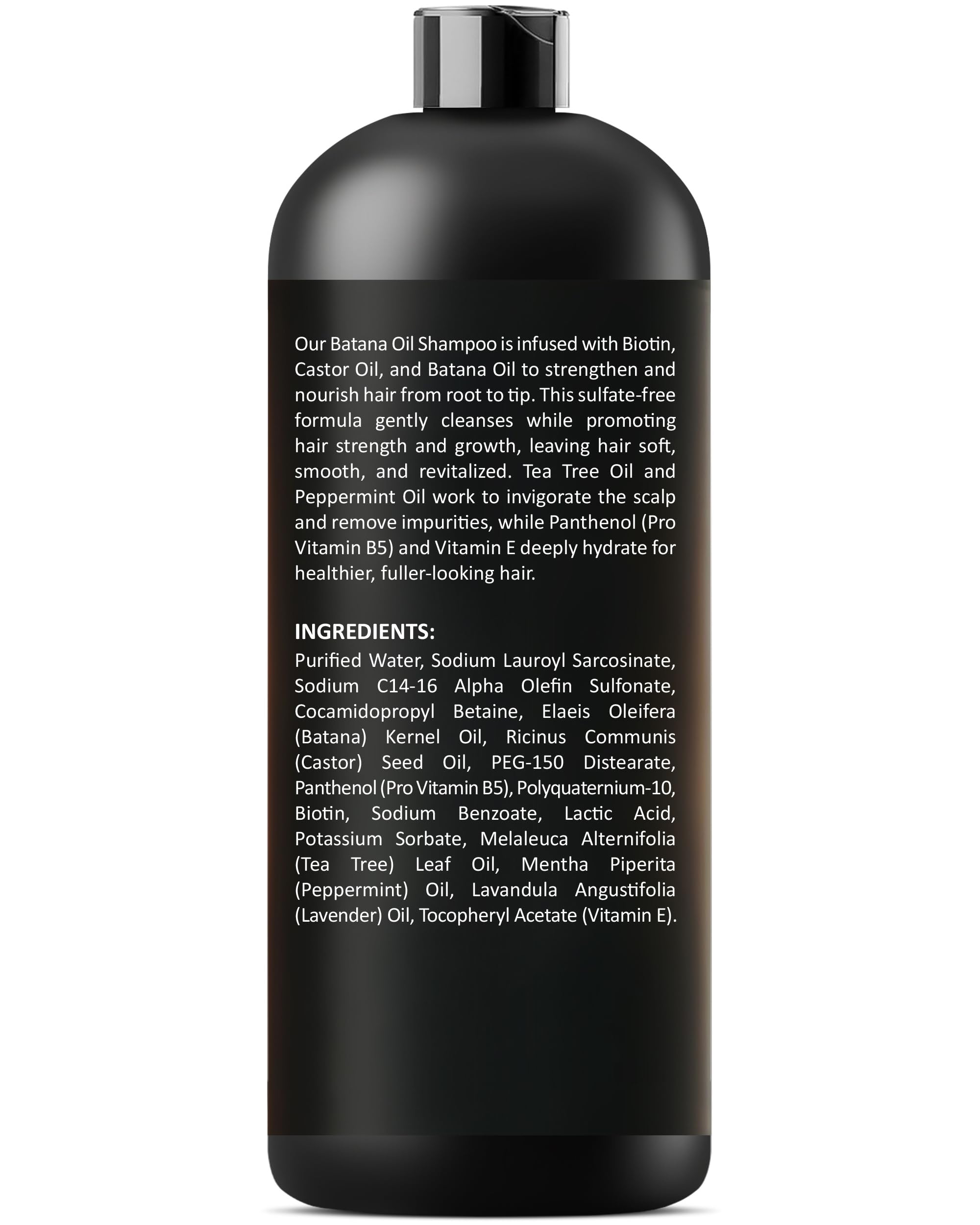 INFINA ESSENTIALS Batana Oil Shampoo: sensación fresca tras la ducha y brillo natural.