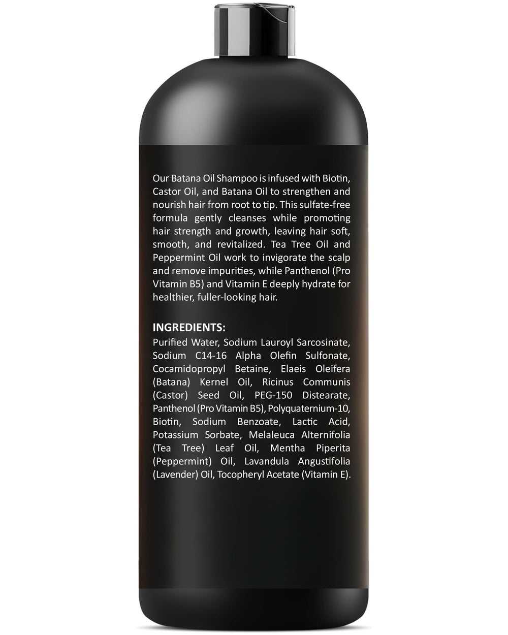 INFINA ESSENTIALS Batana Oil Shampoo: sensación fresca tras la ducha y brillo natural.