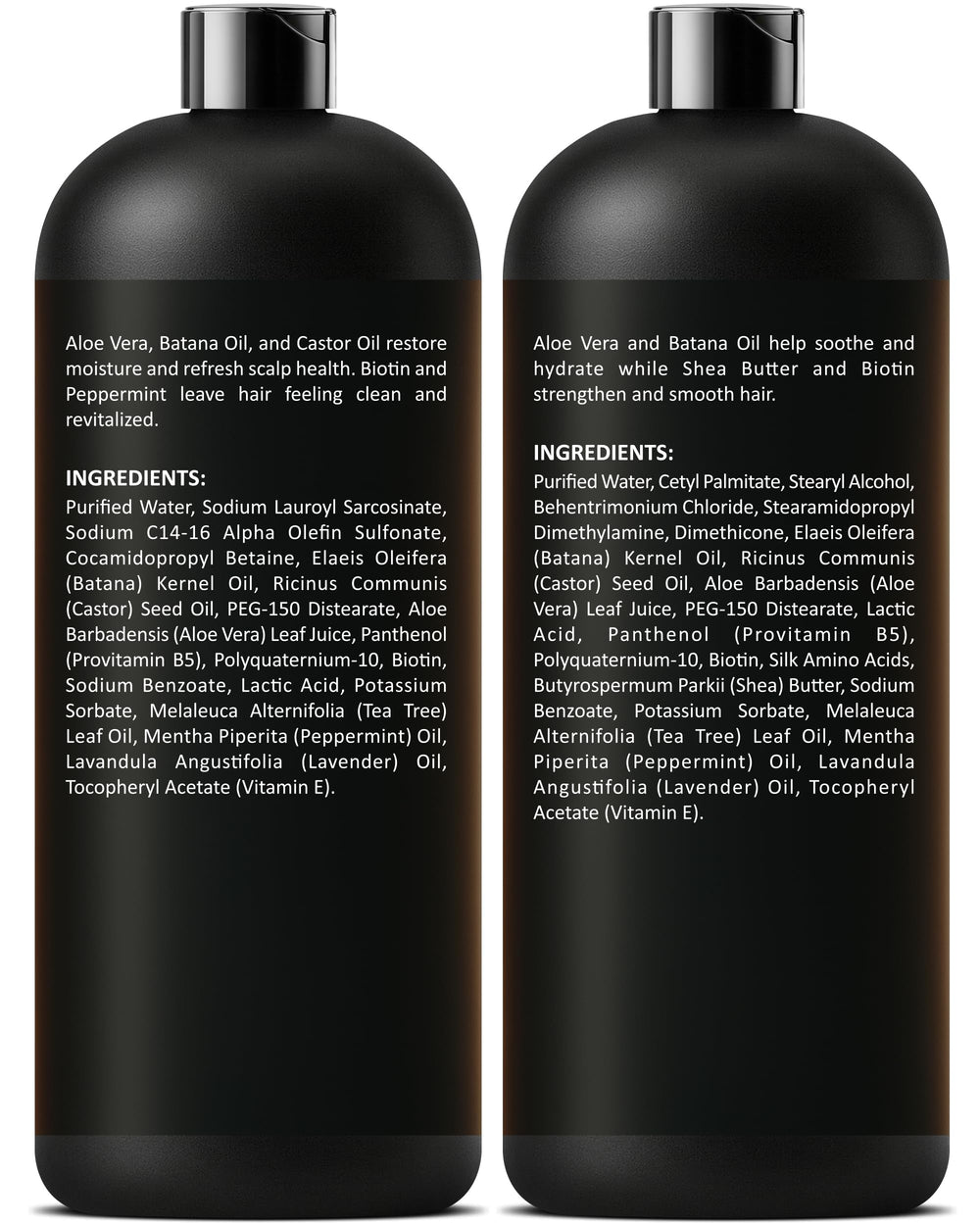 INFINA ESSENTIALS Sulfate-free label signaling daily-use safety