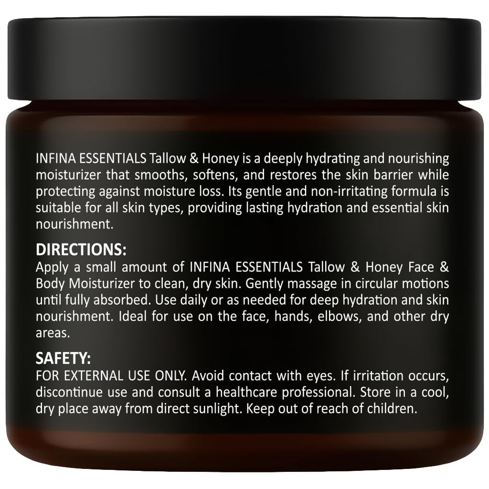 INFINA ESSENTIALS uso diario para piel nutrida al final del día