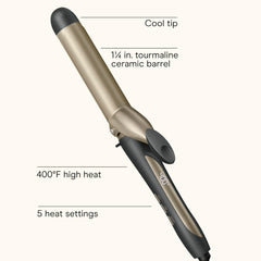Infiniti PRO by Conair digital LED display for precise heat control.