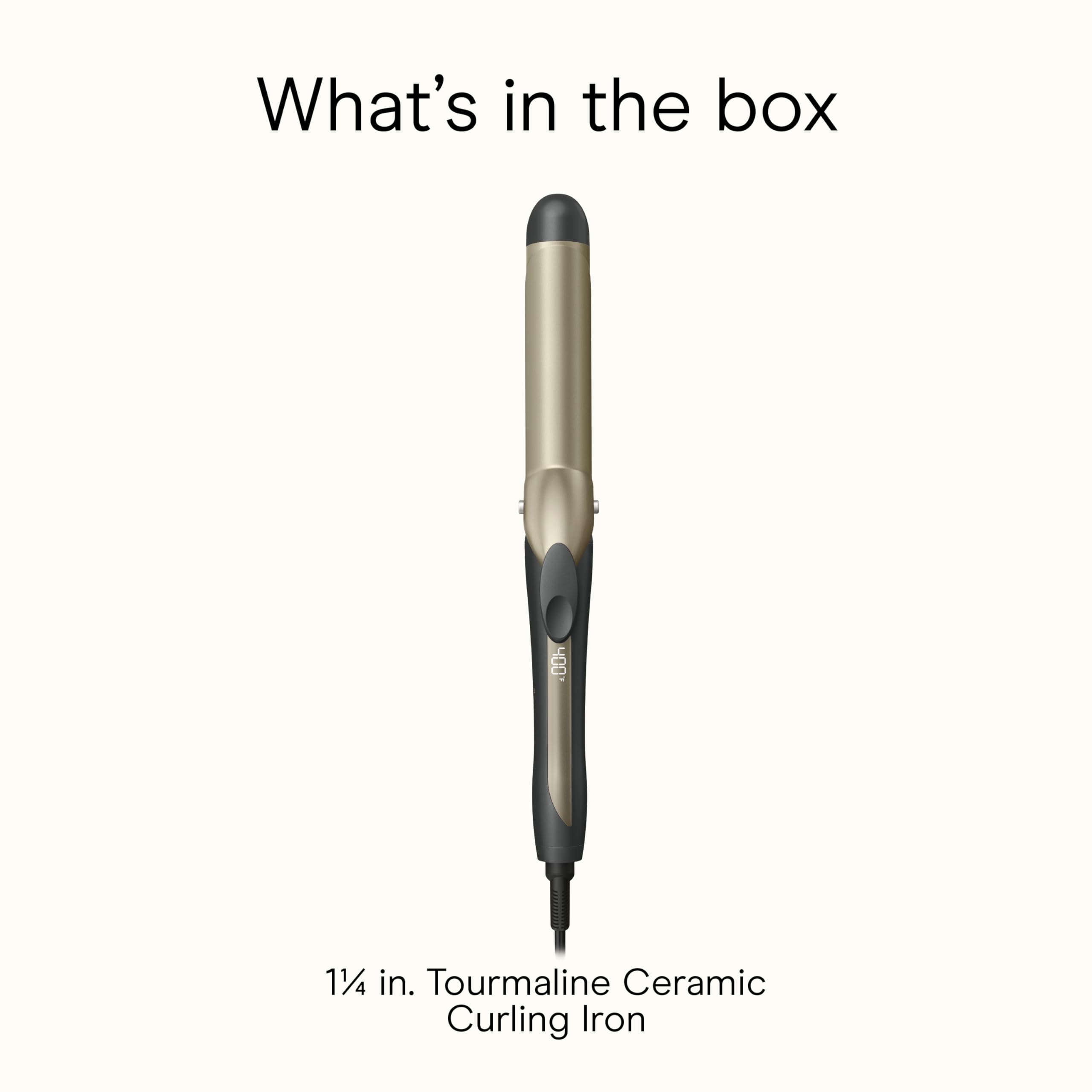 Infiniti PRO by Conair ergonomic handle design for comfortable styling.