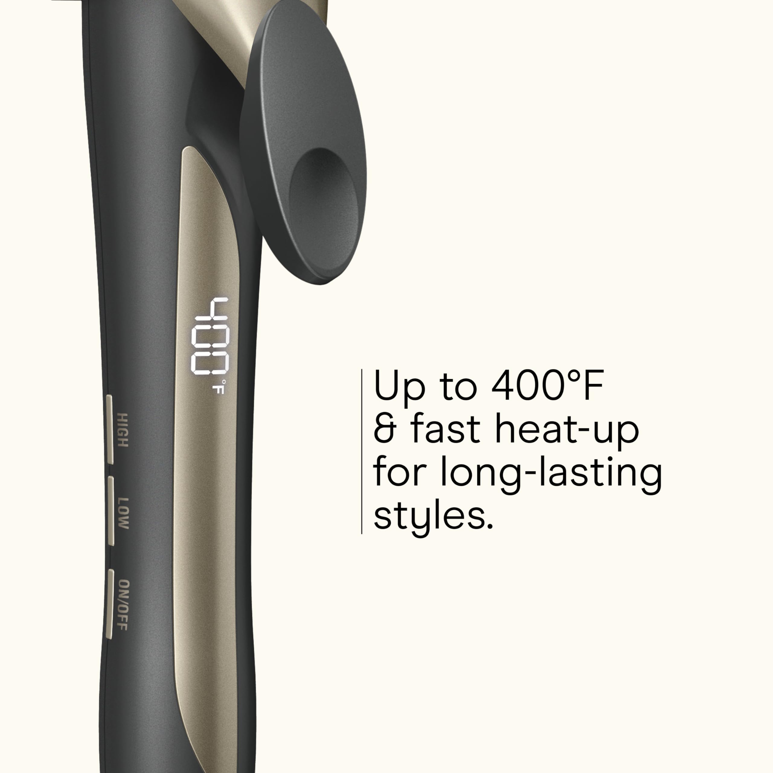 Infiniti PRO by Conair creates soft loose curls with easy styling.
