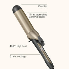 InfinitiPRO by Conair digital LED display helps dial your perfect temperature