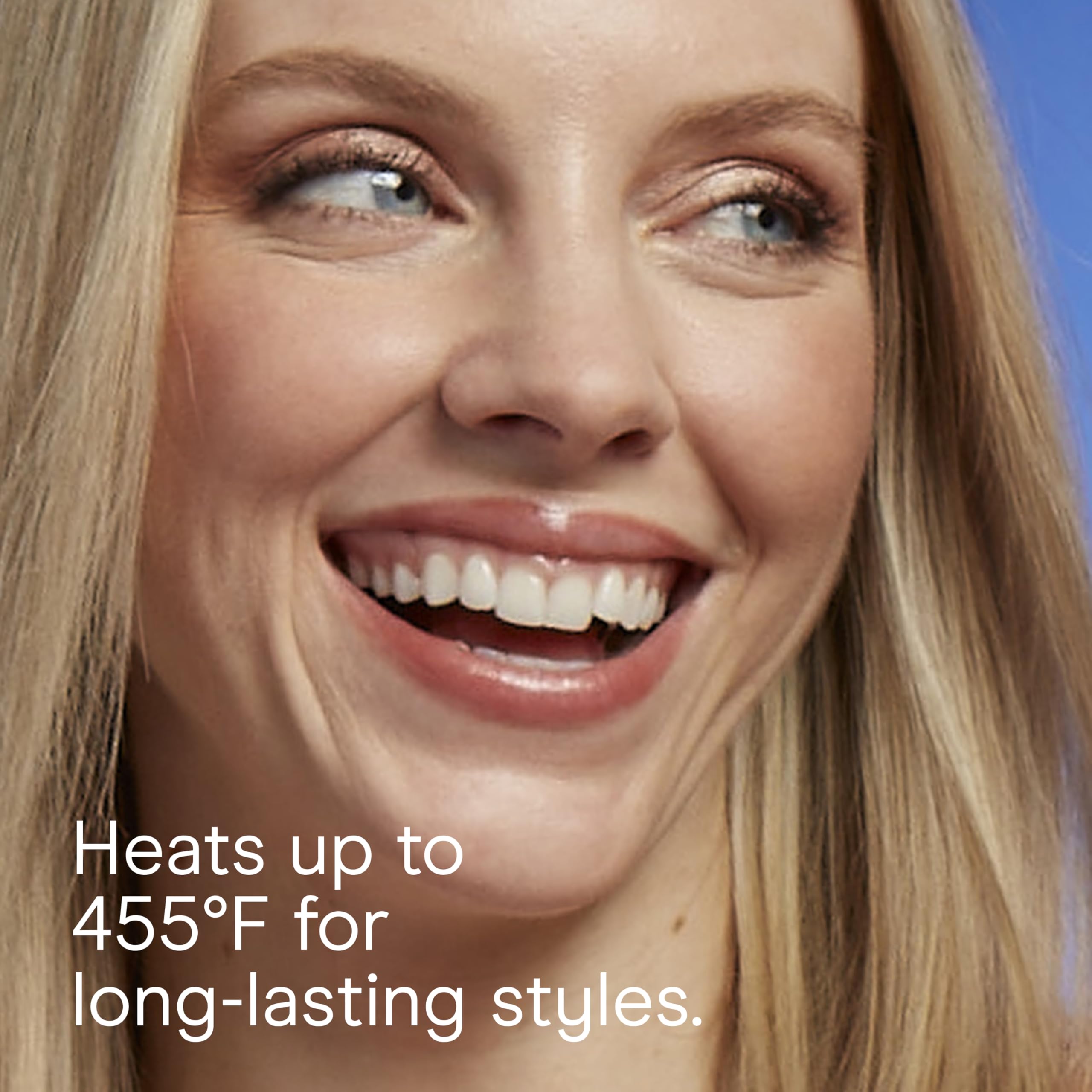 Shiny, frizz-controlled results with the tourmaline coating