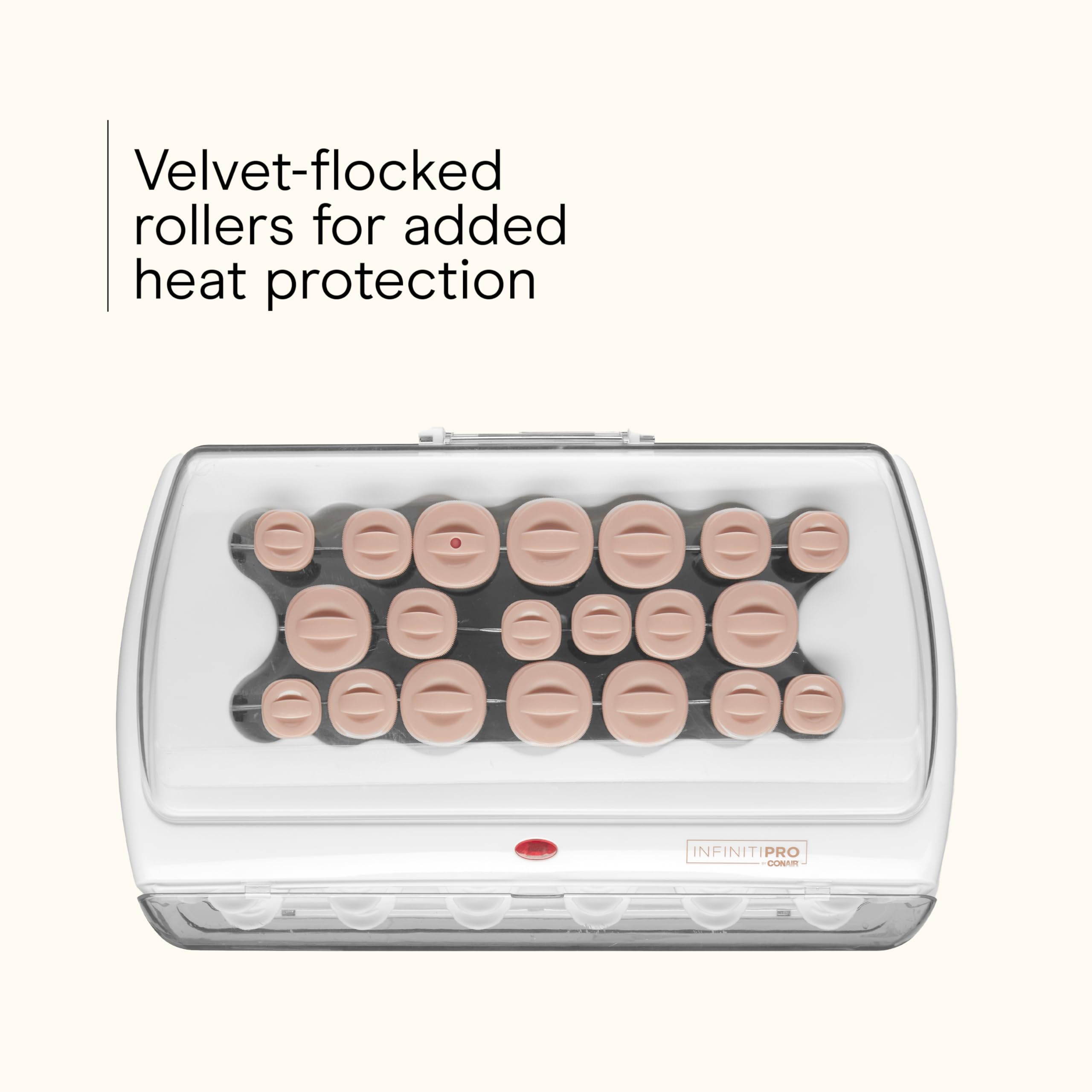 InfinitiPRO by Conair 1 inch large roller for smooth lift and body