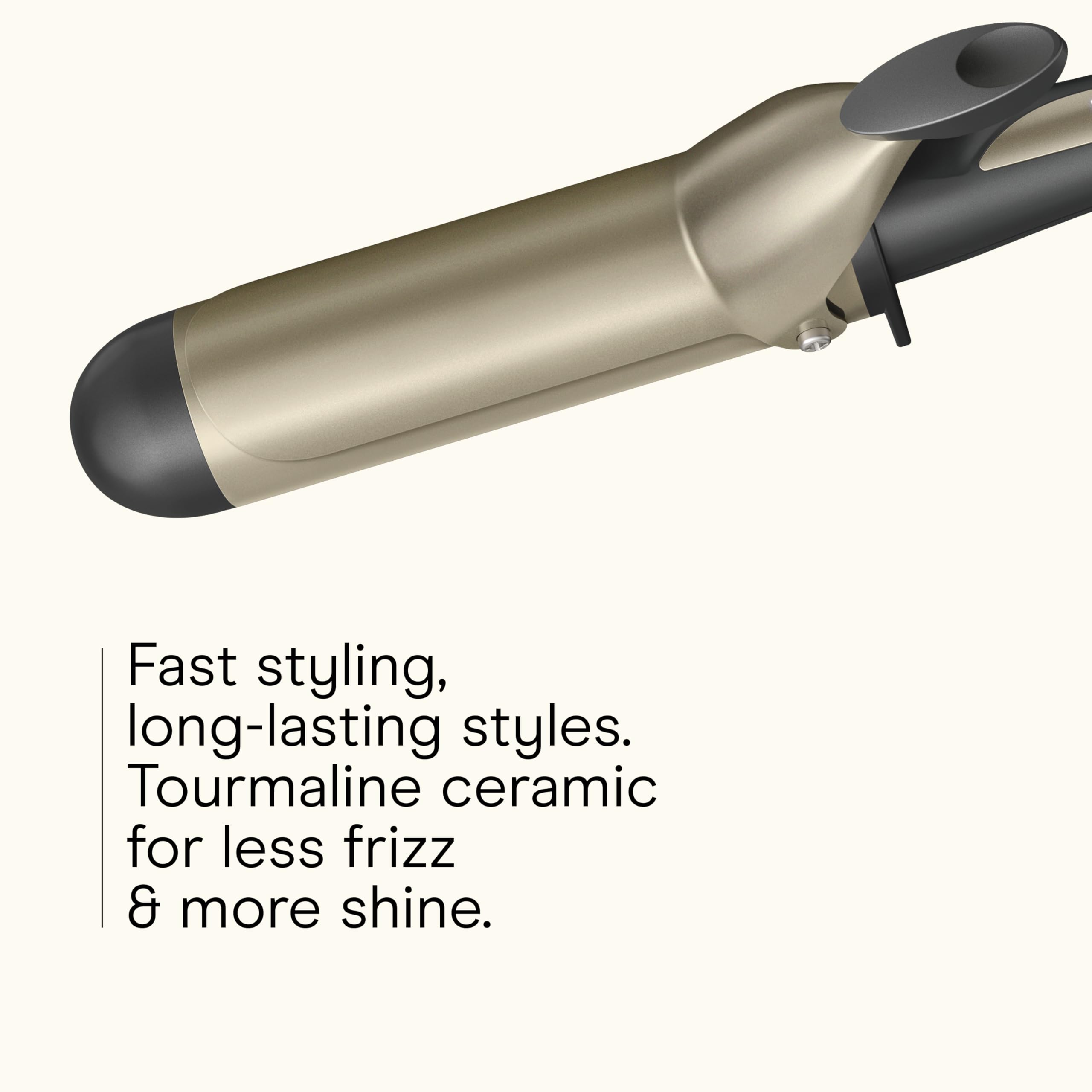 InfinitiPRO by Conair true ceramic heater heats quickly for steady styling
