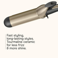 InfinitiPRO by Conair true ceramic heater heats quickly for steady styling