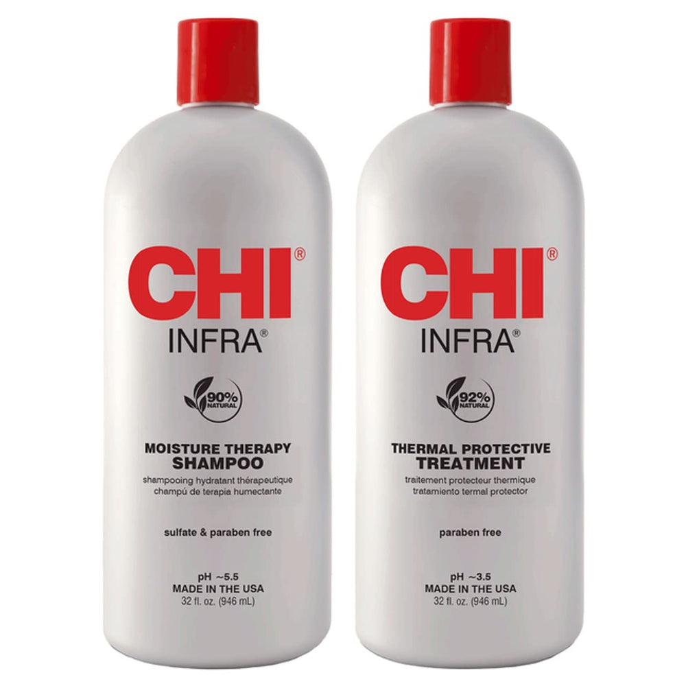 INFRA Treatment 32oz bottle front view emphasizing nourishing care for hair after shampoo.