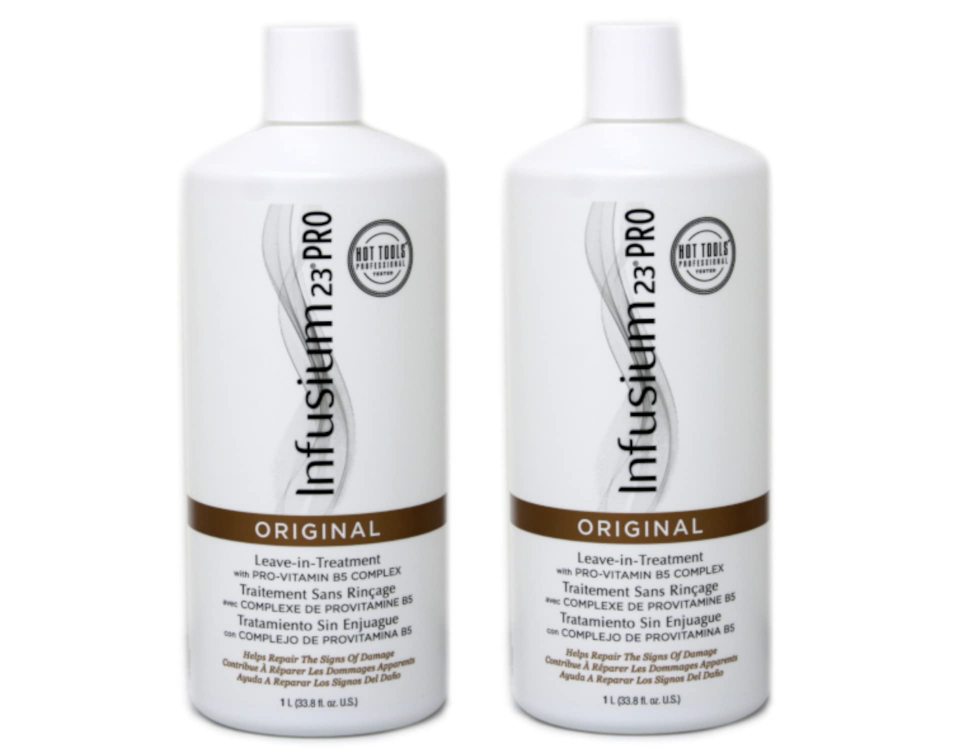 Infusium 23 Pro 23 Treatment Original bottle front view for smooth, manageable hair.