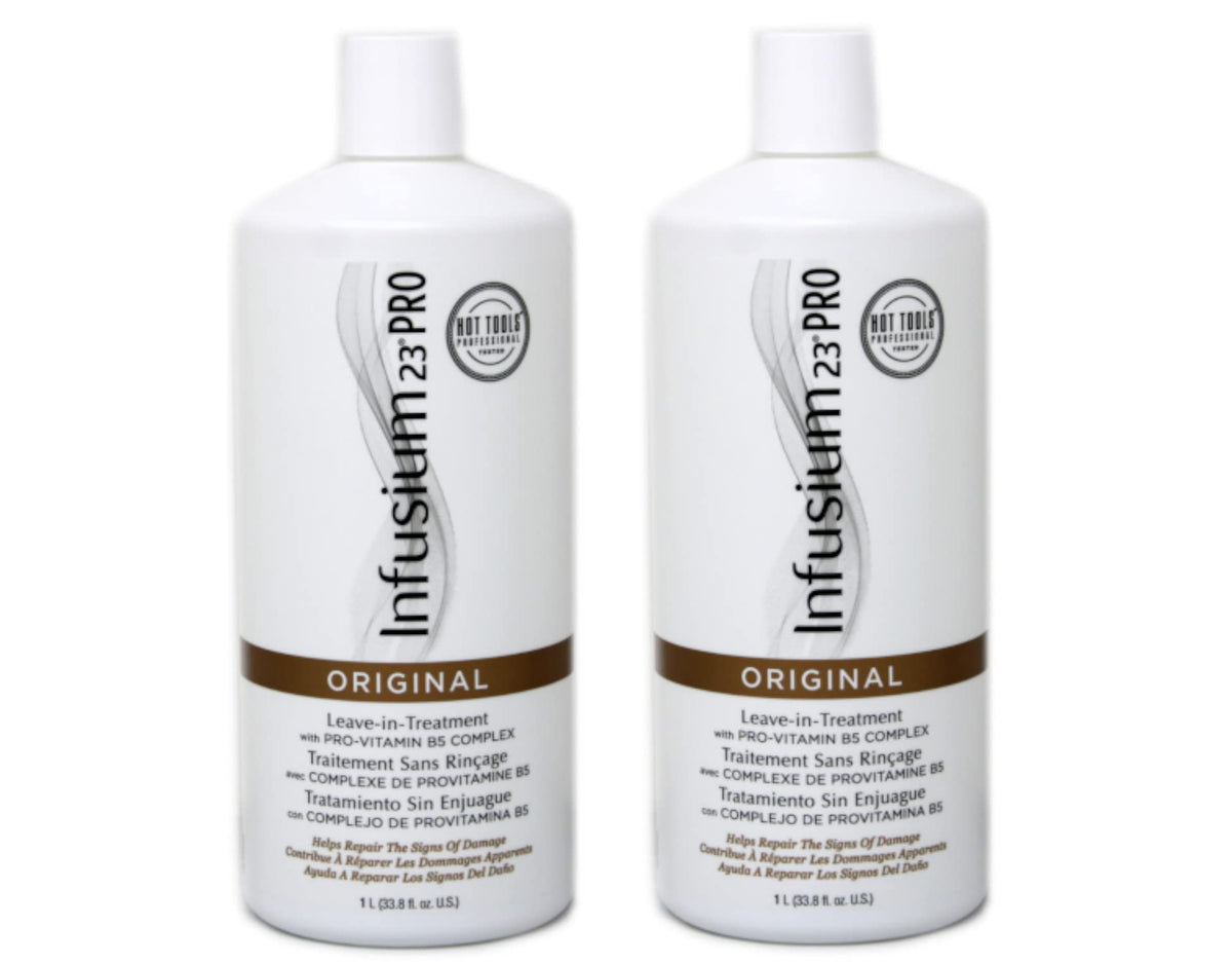 Infusium 23 Pro 23 Treatment Original bottle front view for smooth, manageable hair.