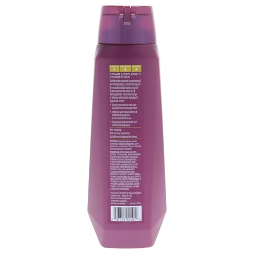 Infusium Repair and Replenish conditioner application displaying creamy texture for detangling