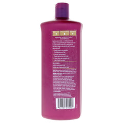 Infusium Repair and Replenish: imagen de ceramidas y keratina fortaleciendo el cabello.