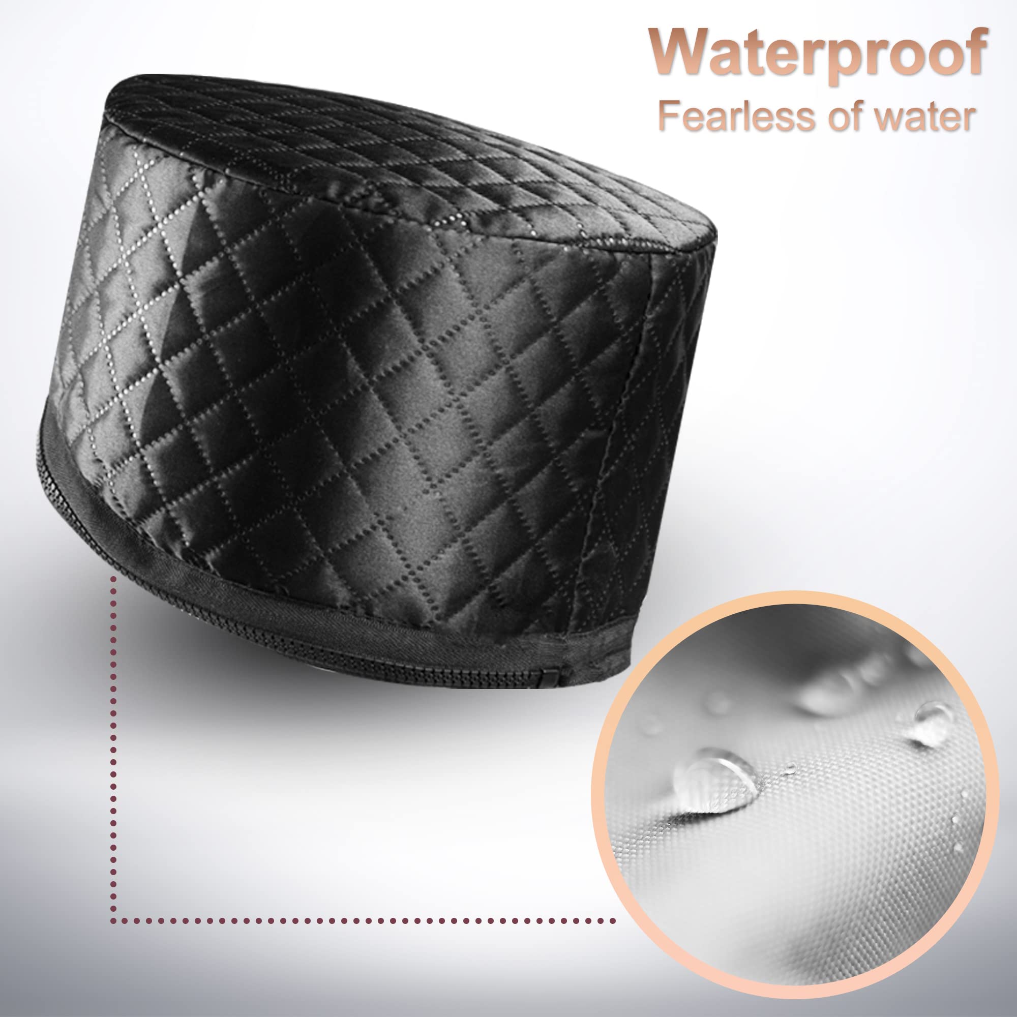 Ingeware heat cap portable and compact demonstrates travel-ready design for home spa routines.