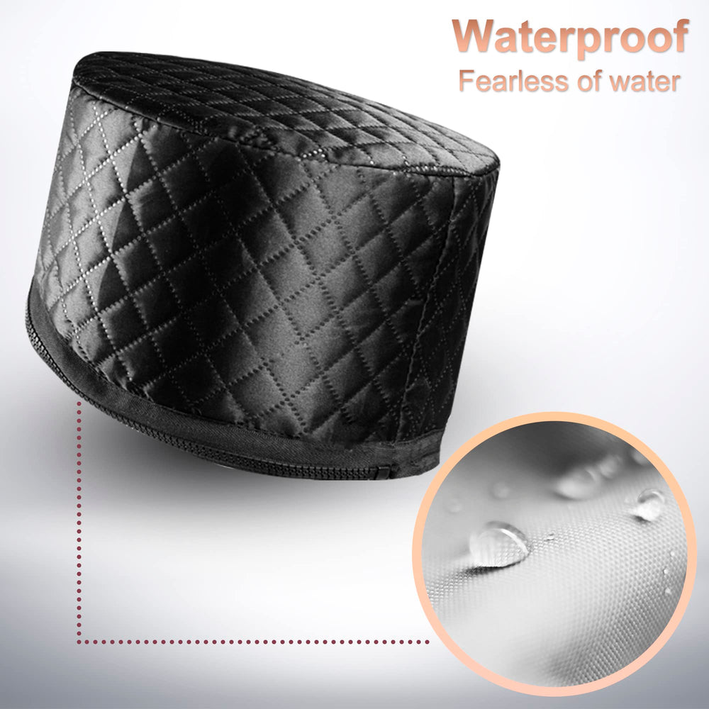 Ingeware heat cap portable and compact demonstrates travel-ready design for home spa routines.