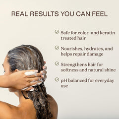 Apple cider vinegar element in Ingreendients formula suggesting balanced cleansing benefits.