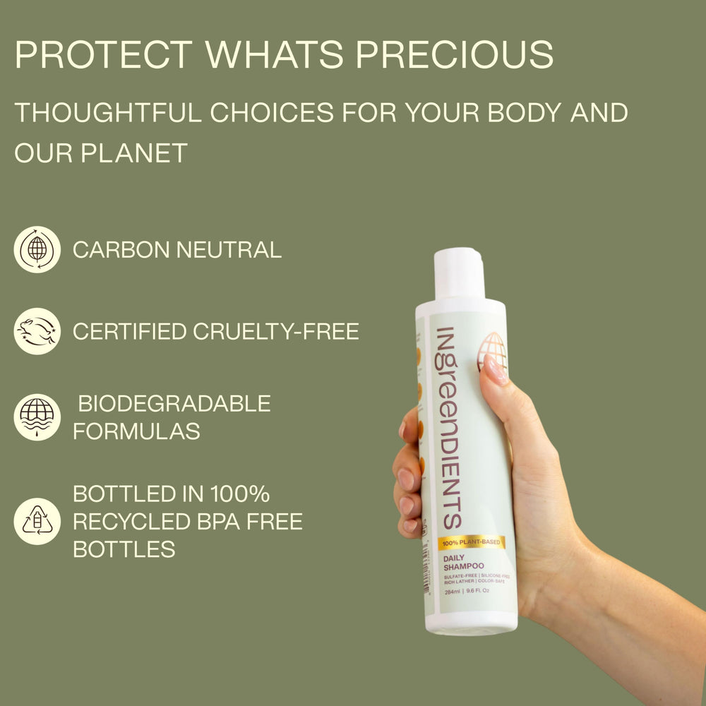 Ingreendients champú vegano sin gluten libre de crueldad