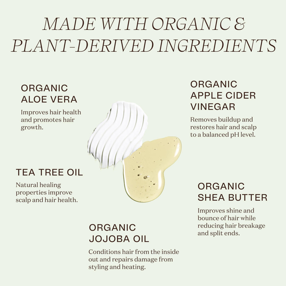 Ingreendients non-toxic conditioner bottle highlighting color-safe hydration.