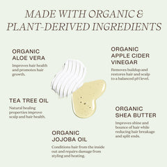 Ingreendients non-toxic conditioner bottle highlighting color-safe hydration.