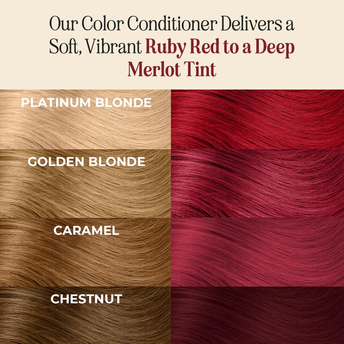 INH color-depositing conditioner jar highlights gradual fade while keeping hair soft.