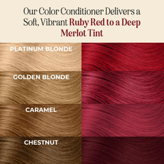INH color-depositing conditioner jar highlights gradual fade while keeping hair soft.