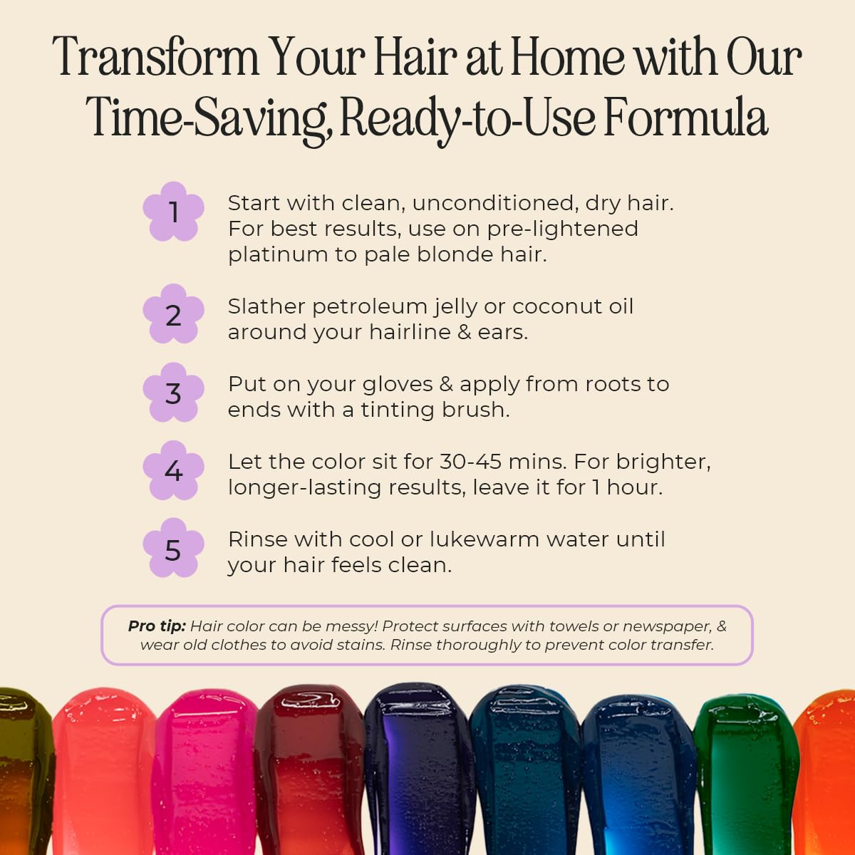 INH 6oz packaging emphasizes convenient at-home color touch-ups