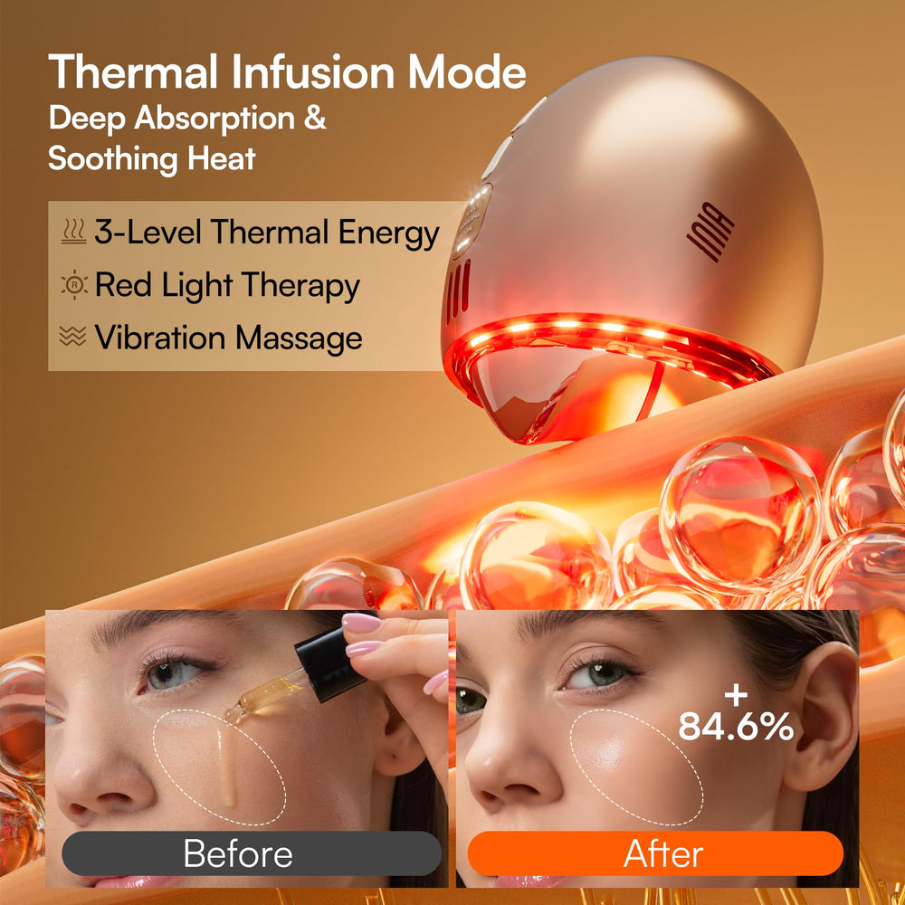 INIA micro-current contouring helps lift facial profile at home