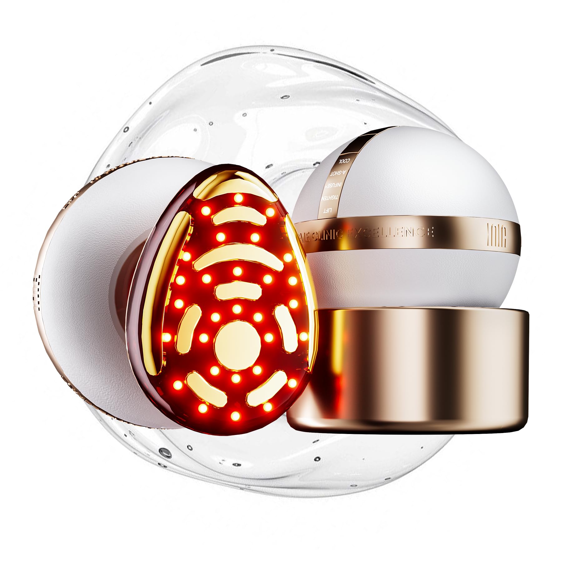 INIA SPHERA all-in-one beauty device for streamlined at-home skincare