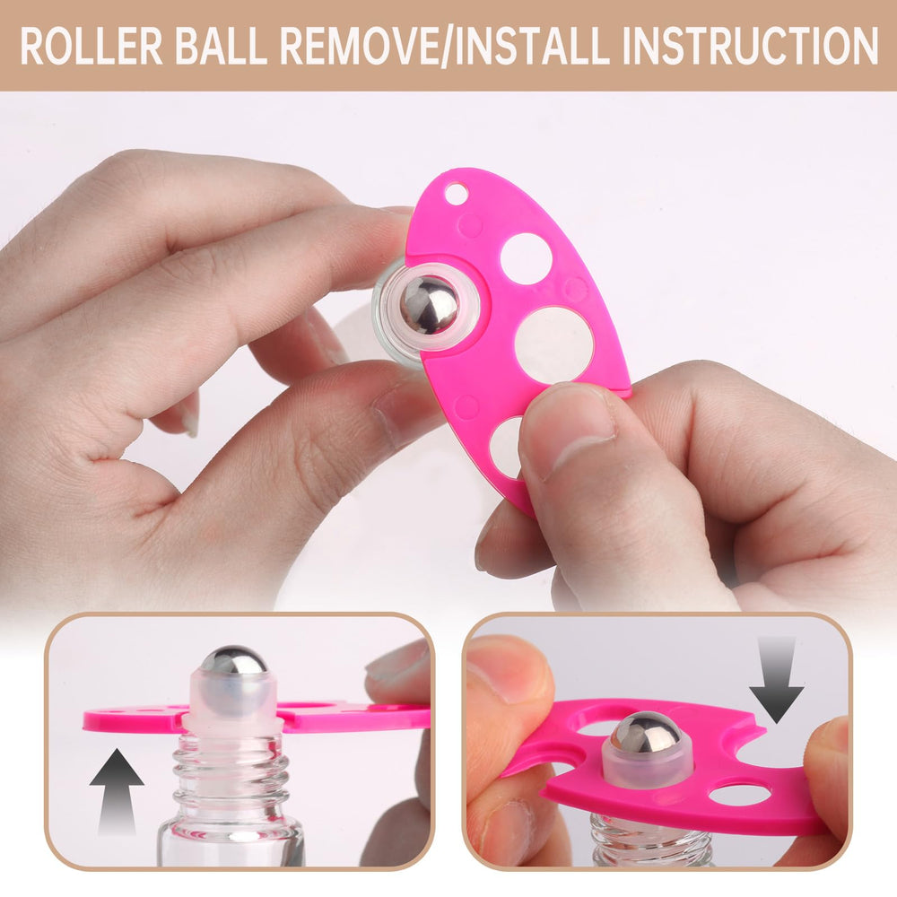 inice roller bottle with leak-proof cap prevents spills during travel