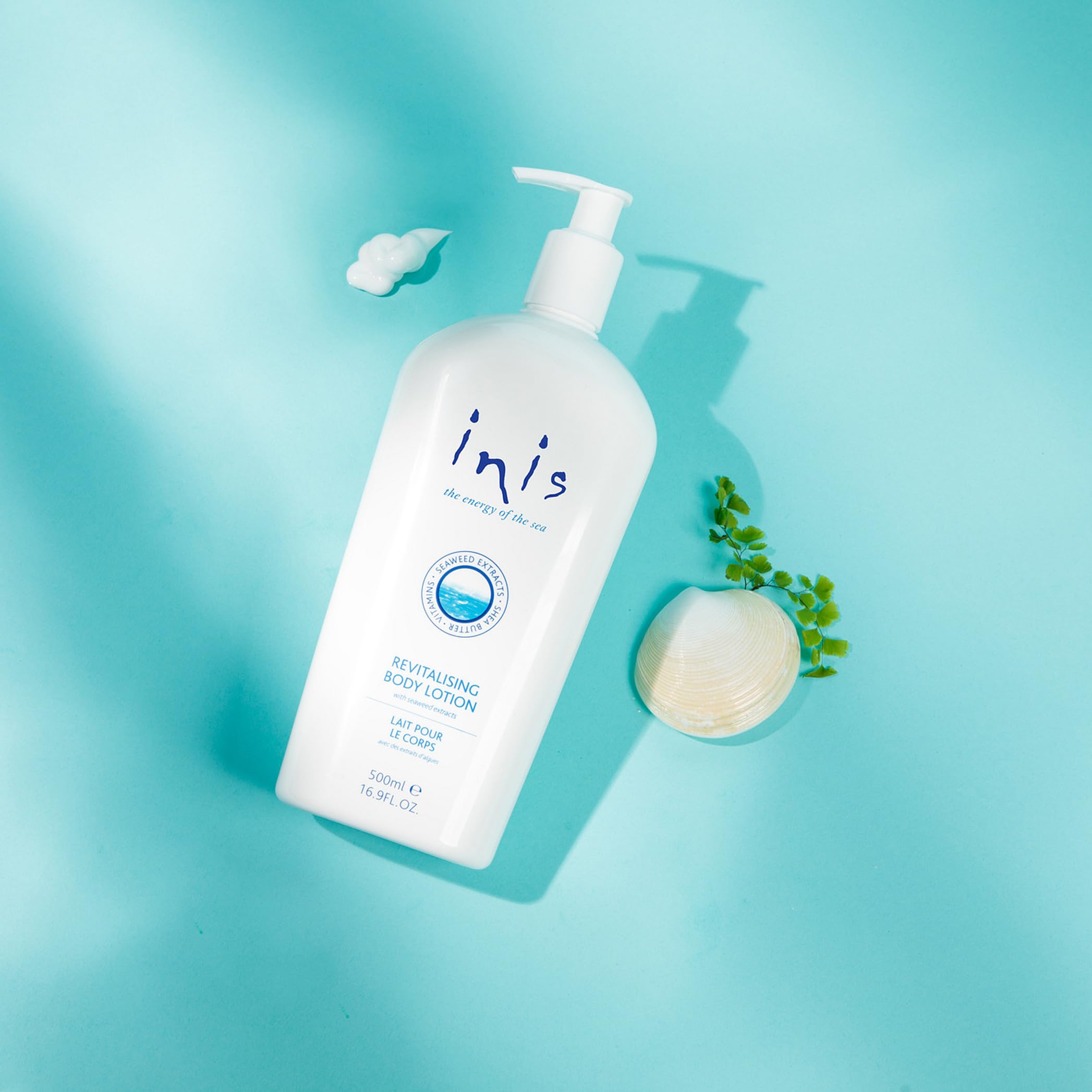 Inis cruelty-free testing badge signaling ethical skincare