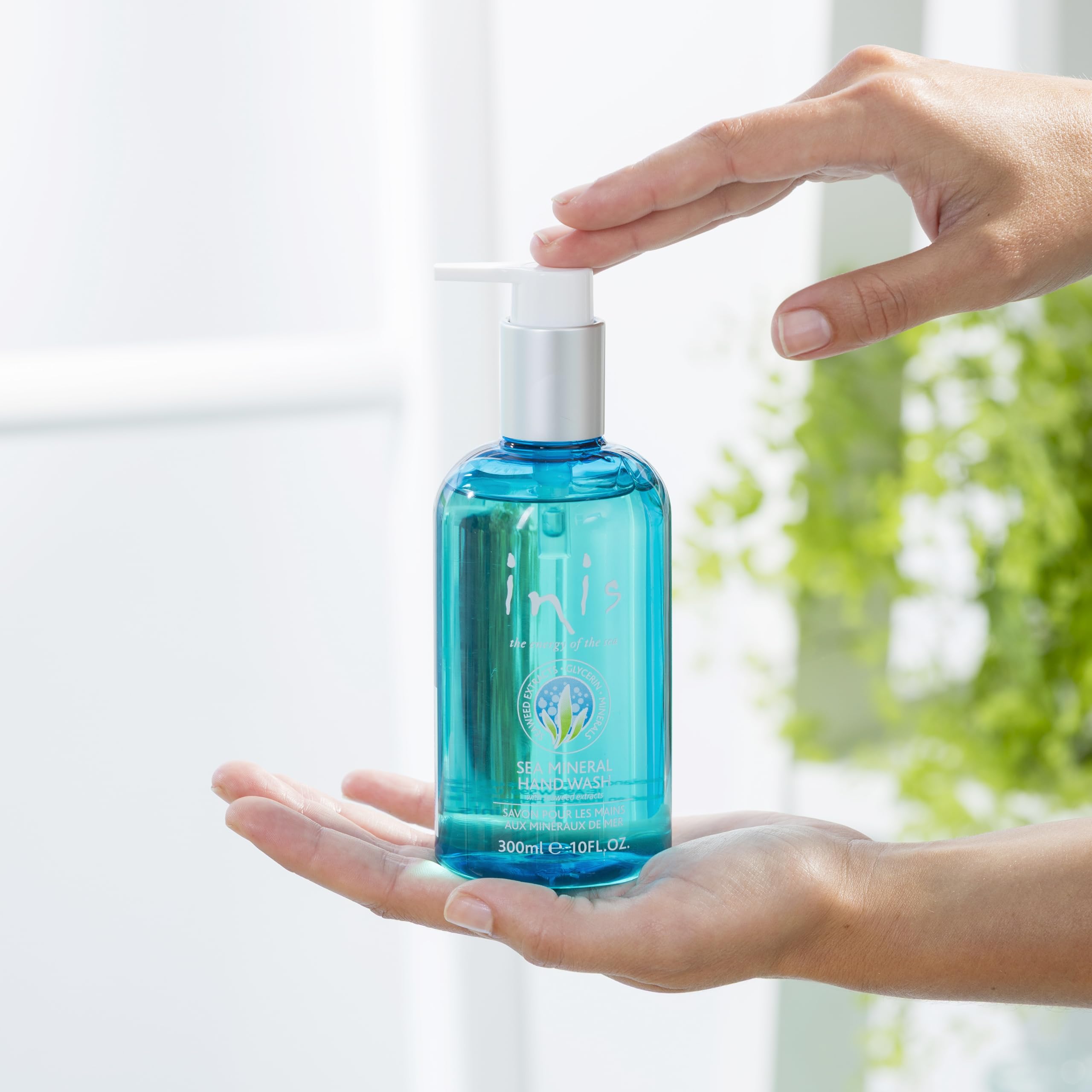 Inis la Energía del Mar, aloe vera en jabón de manos para cuidado suave