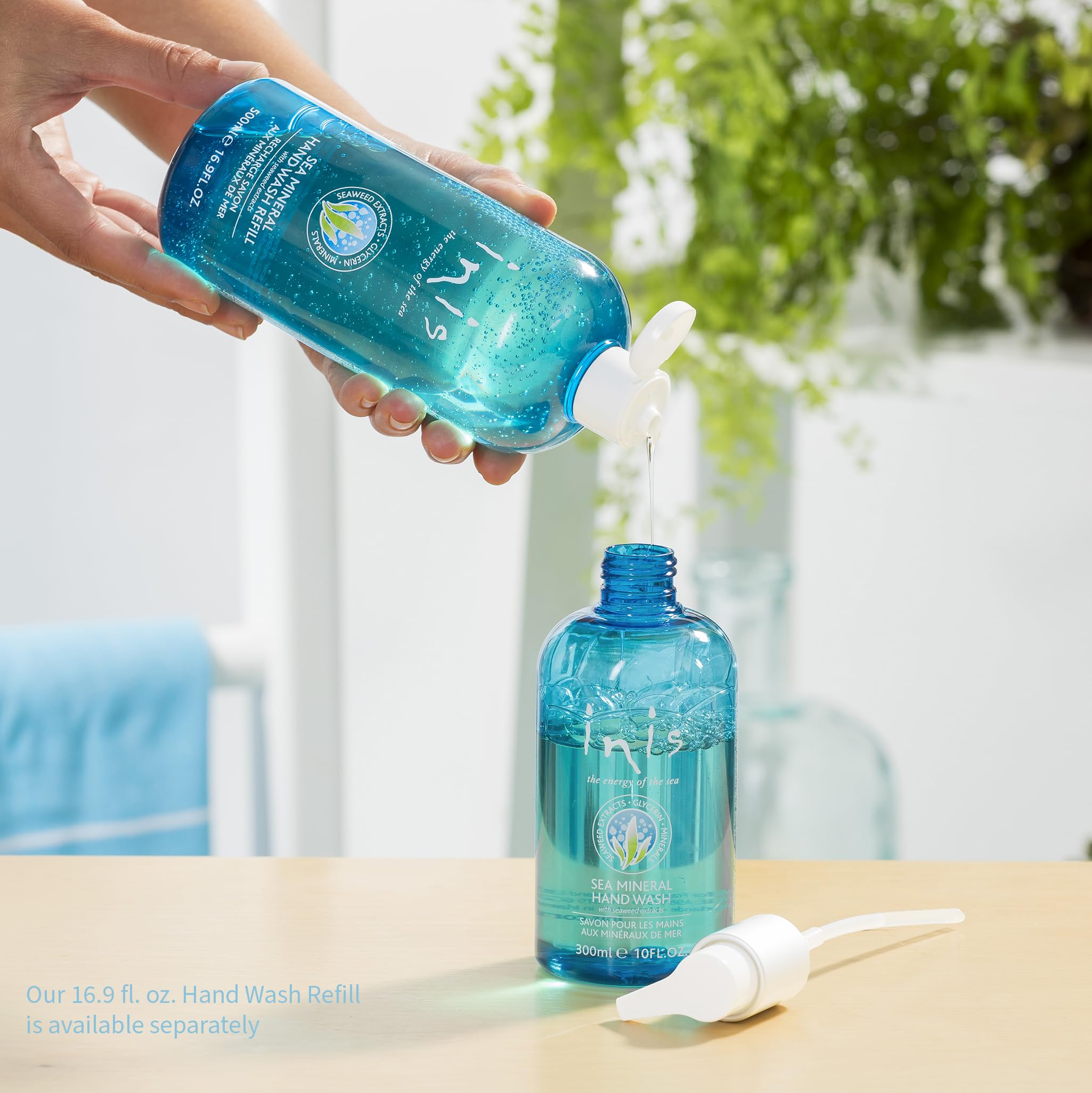 Inis la Energía del Mar, escena marina en el baño para experiencia refrescante