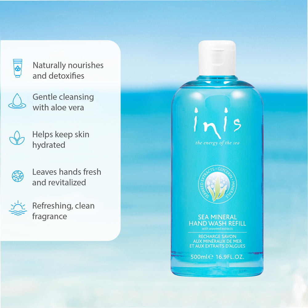Inis Energy of the Sea Fragancia oceano: aroma fresco que evoca la playa.