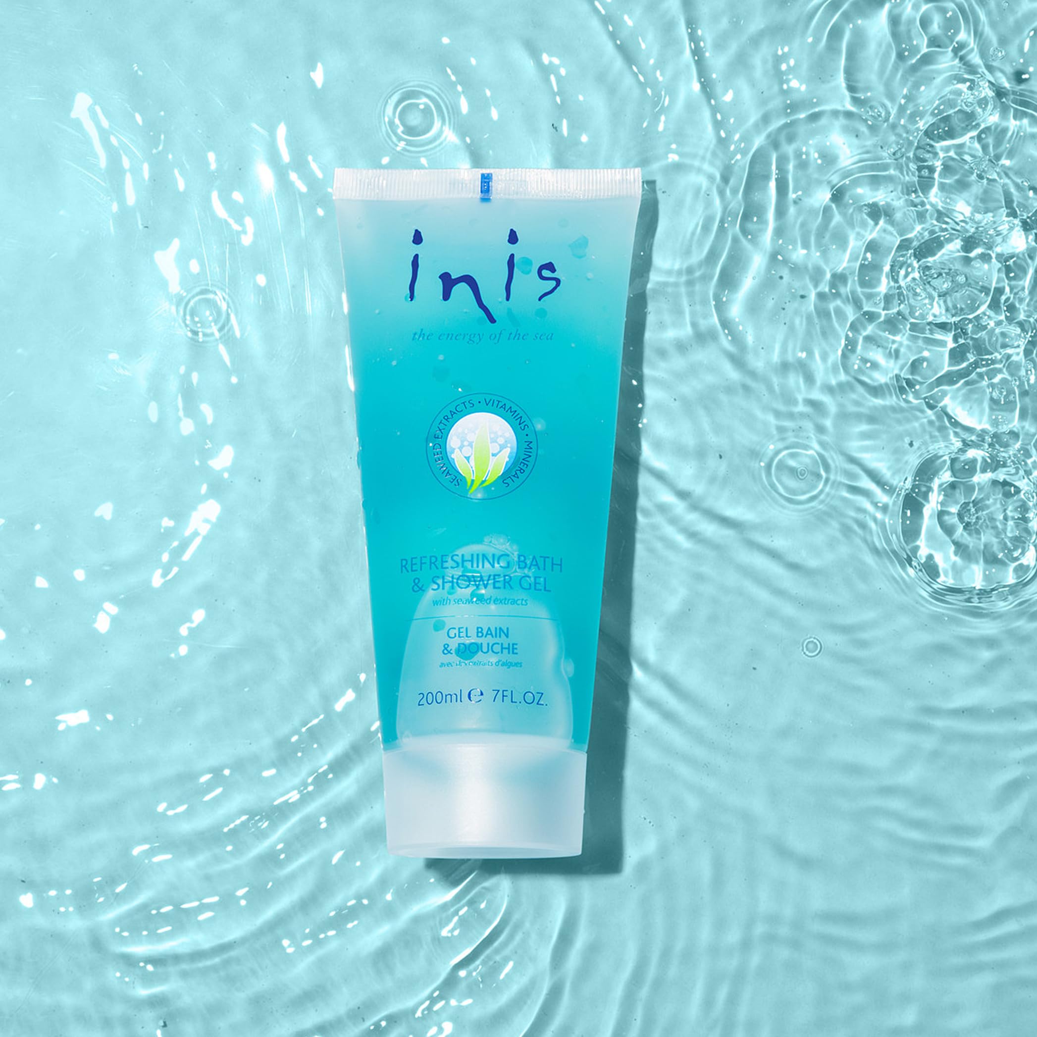 Inis energy of the Sea fragrance-splash with unisex ocean-inspired freshness.