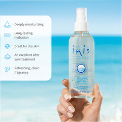Inis the Energy of the Sea seaweed extracts provide hydration and protection.