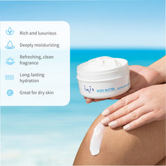 Inis fragrance profile highlights the invigorating coastal scent.