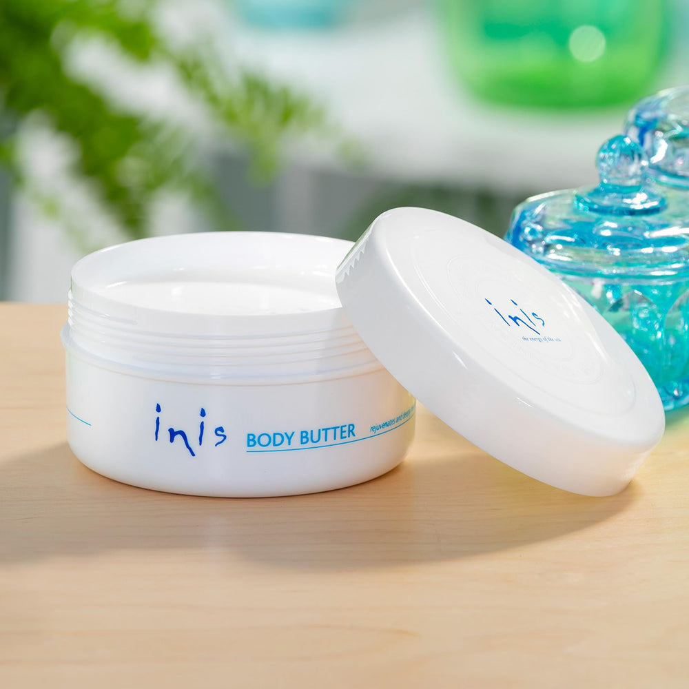 Inis seaweed enriched moisturizer closeup shows nourishing texture.