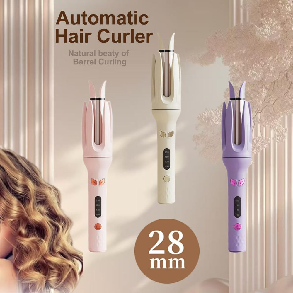 INK-EEZE four-temperature levels tailor heat to your hair type.