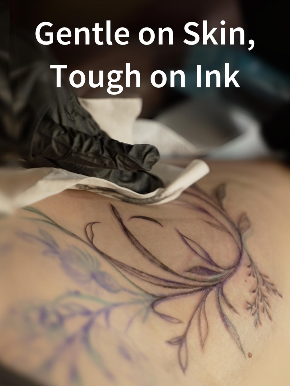 Ink Permanent toallitas con cloruro de benzalconio para piel: limpieza segura durante el procedimiento