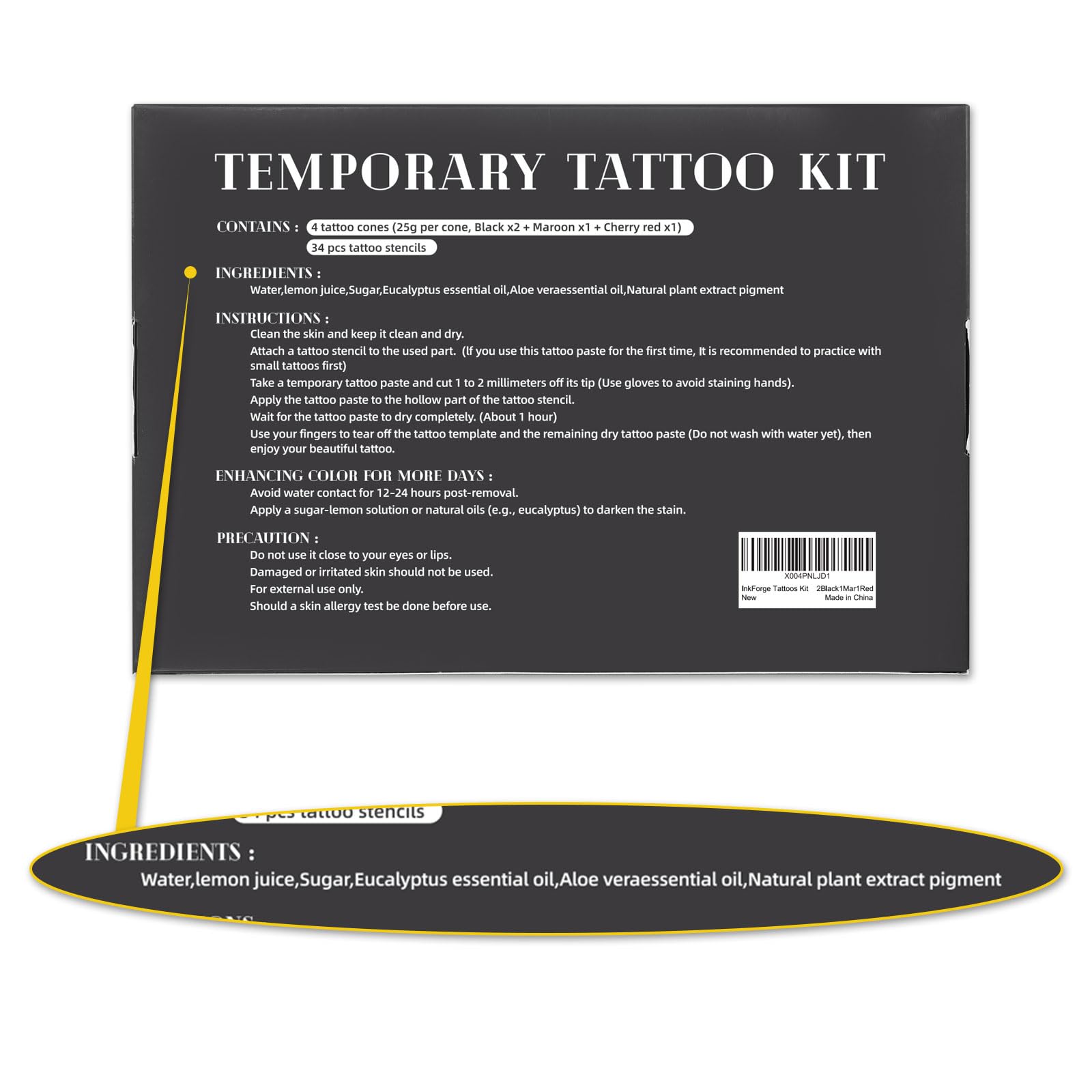 inkforge regalo ideal para amantes del arte corporal.