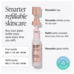 Innbeauty Project Extreme Cream bottle ready for quick swap-in and ongoing hydration