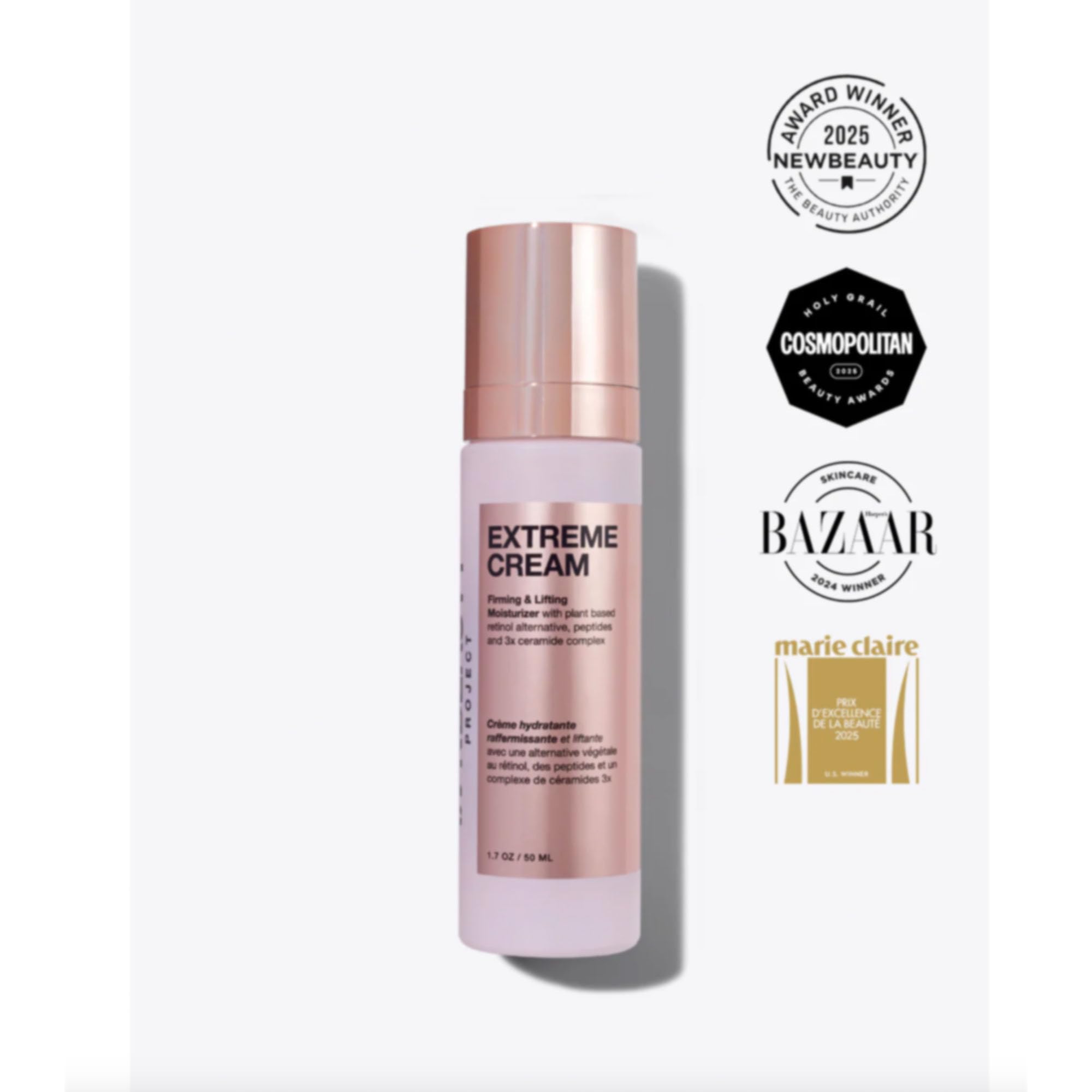 Refill packing emphasizes reduced waste and responsible beauty habits