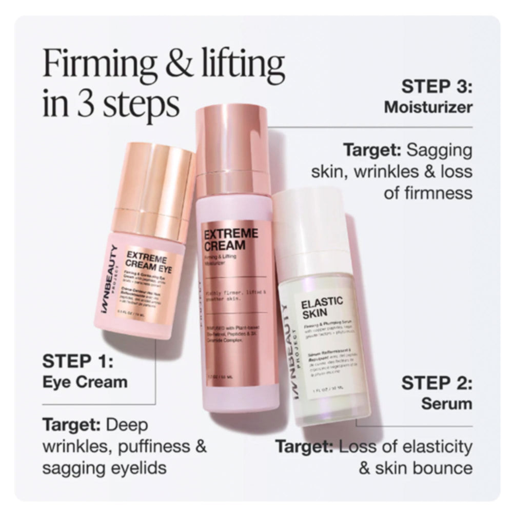 Innbeauty Project Serum application routine shows gentle daily use.
