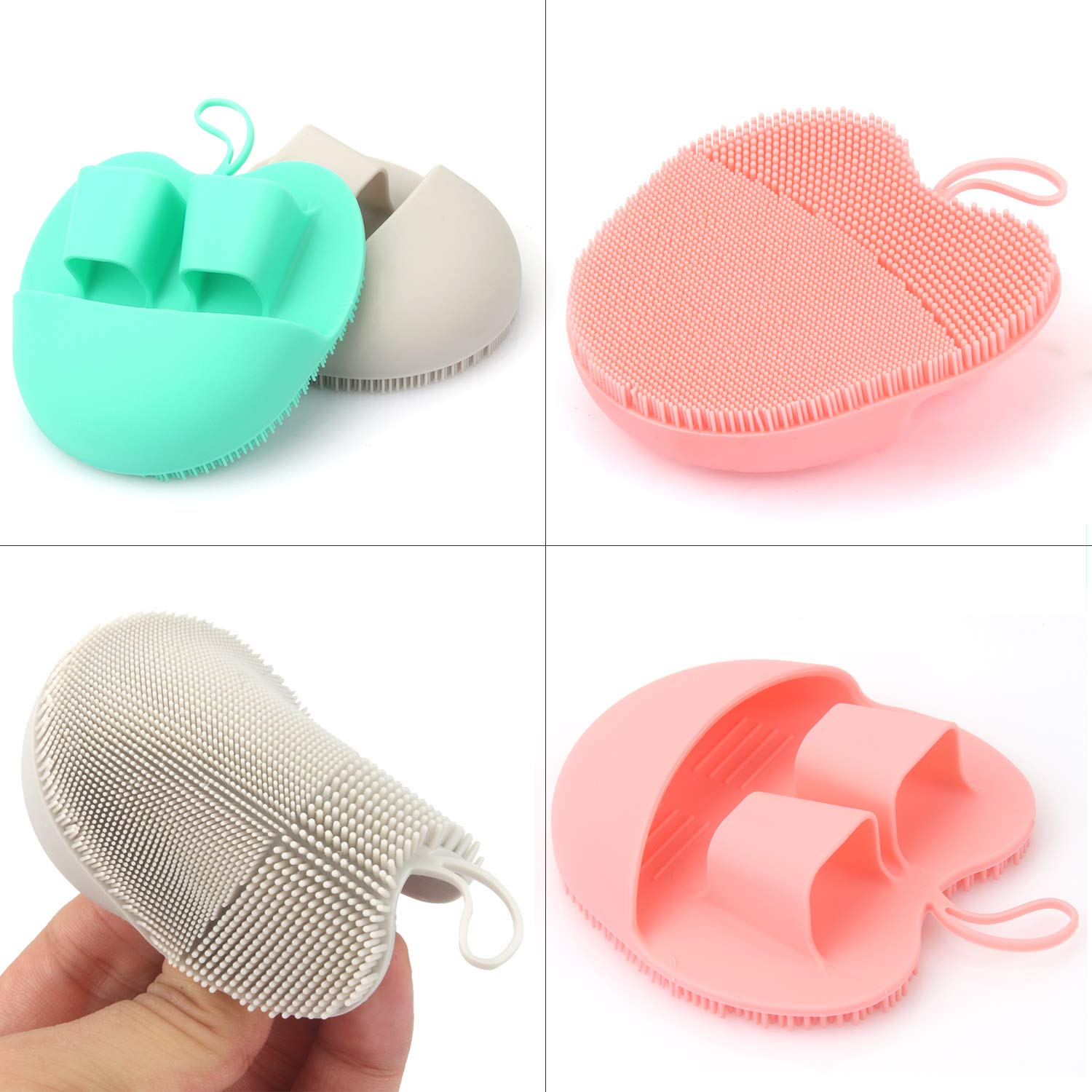 INNERNEED anti-slip design helps control cleansing movements.